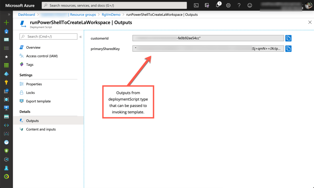 Azure ARM template deployment scripts - Thinking aloud